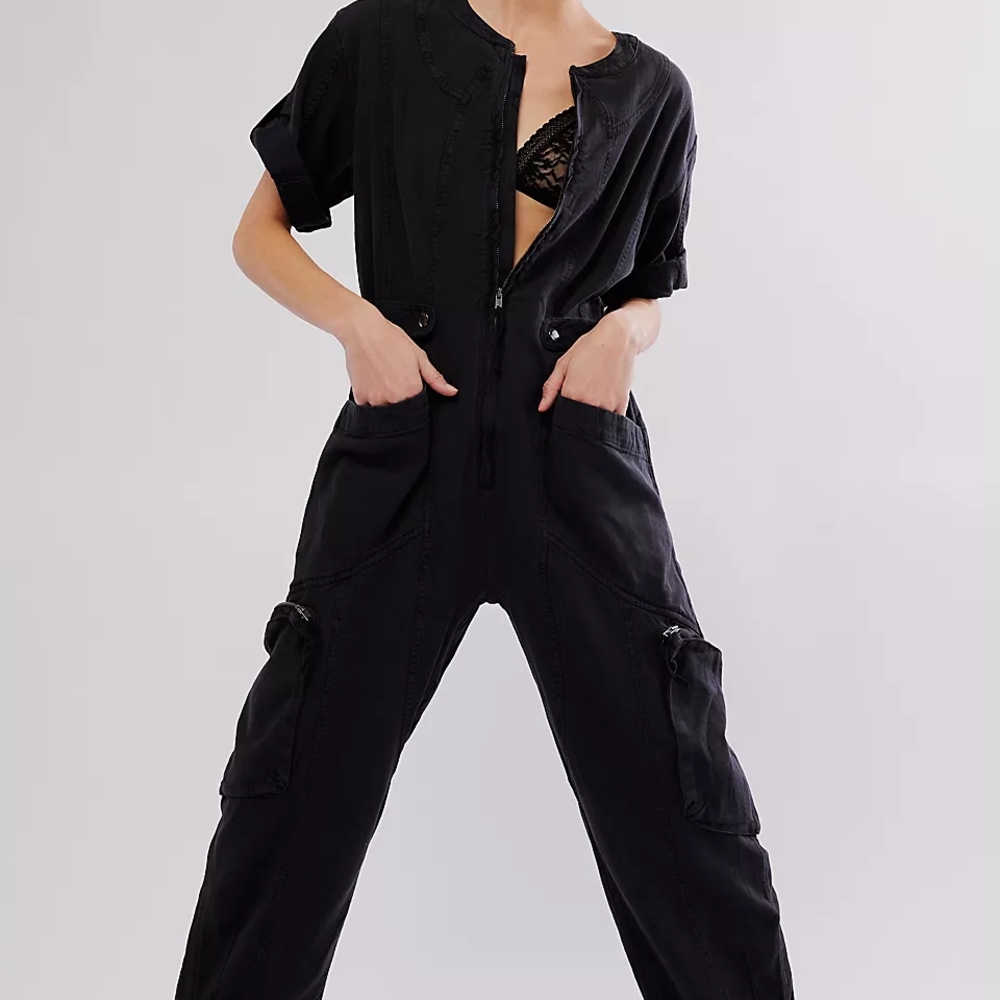 NWOT Free People Lets Ride One Piece Size Medium
